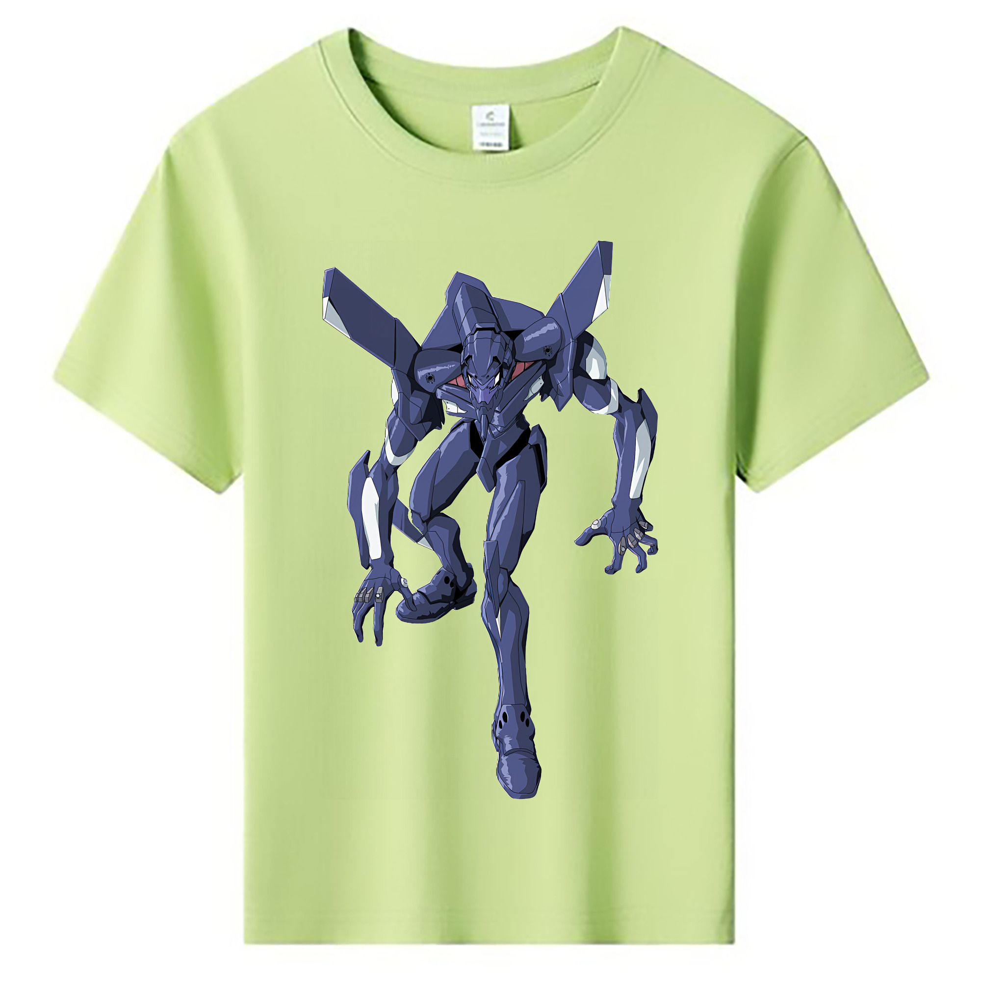 （画像用） EVA 新世紀エヴァンゲリオン 綿100％キッズTシャツ（フロントプリント）